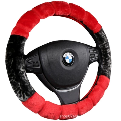 Steering wheel cover – generation new short plush winter