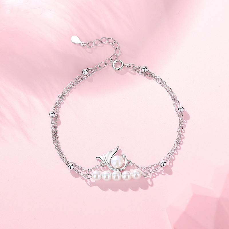 Design genuine creative bead bracelet pearl