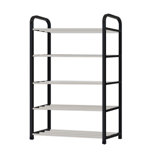 Cross-border simple shoe rack for home entrance, minimalist steel pipe shoe rack, multi-layer space-saving combined shoe cabinet for dormitory