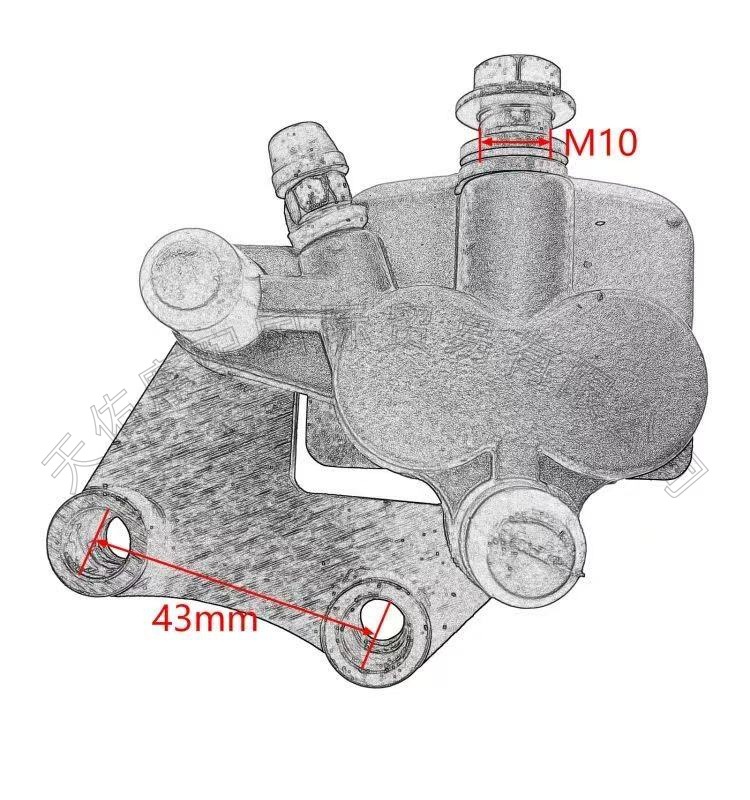 Wholesale Off-Road Motorcycle Front Hydraulic Disc Brake Master Cylinder Caliper Brake Pump Assembly 125Cc Apollo Mini Dirt Bike
