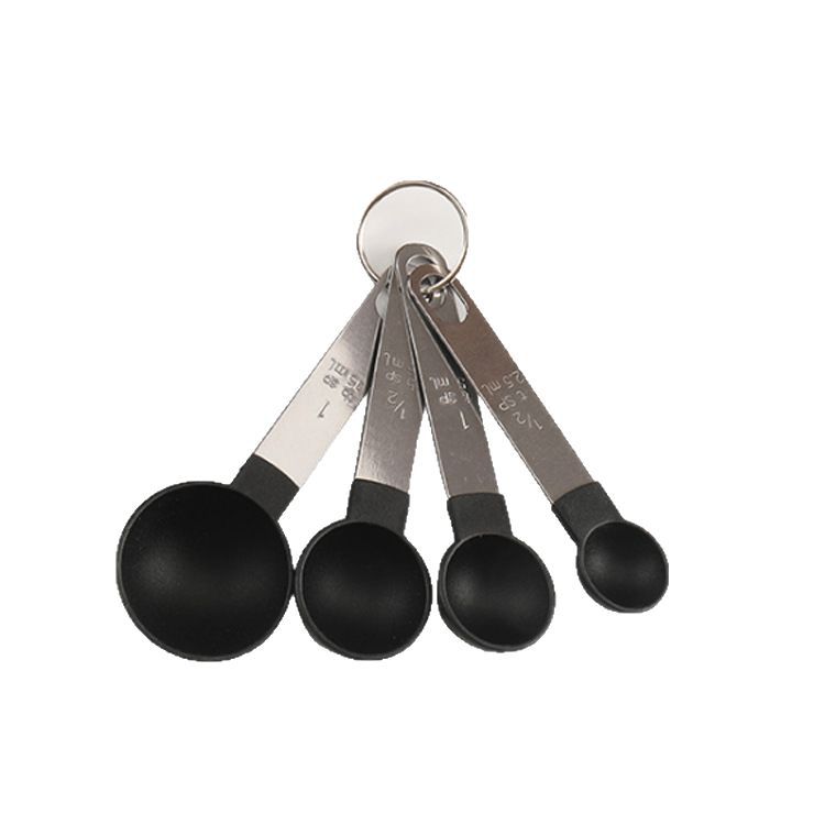Juego de Tazas y Cucharas Medidoras de Acero Inoxidable Set de 8 Piezas Con Escala Graduada para Repostería image 5