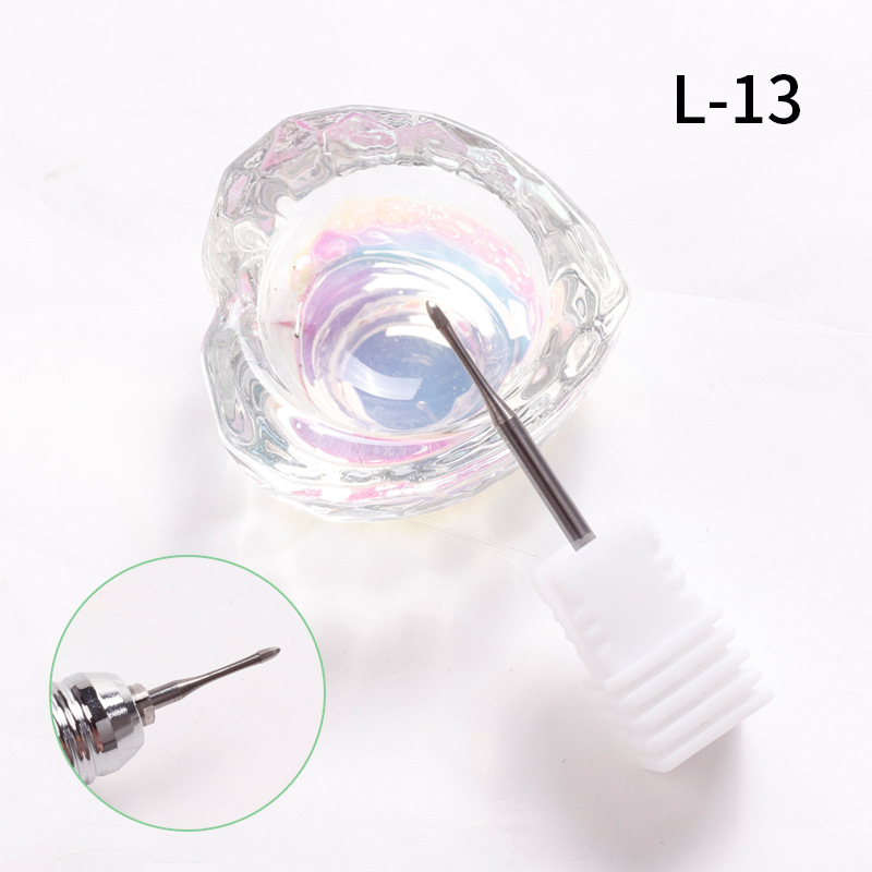 Suministro directo transfronterizo clavo cabeza de molienda de acero de tungsteno Seis dientes descarga taladro de molienda piel muerta de eliminación rápida de la joyería del diamante de molienda de la cabeza