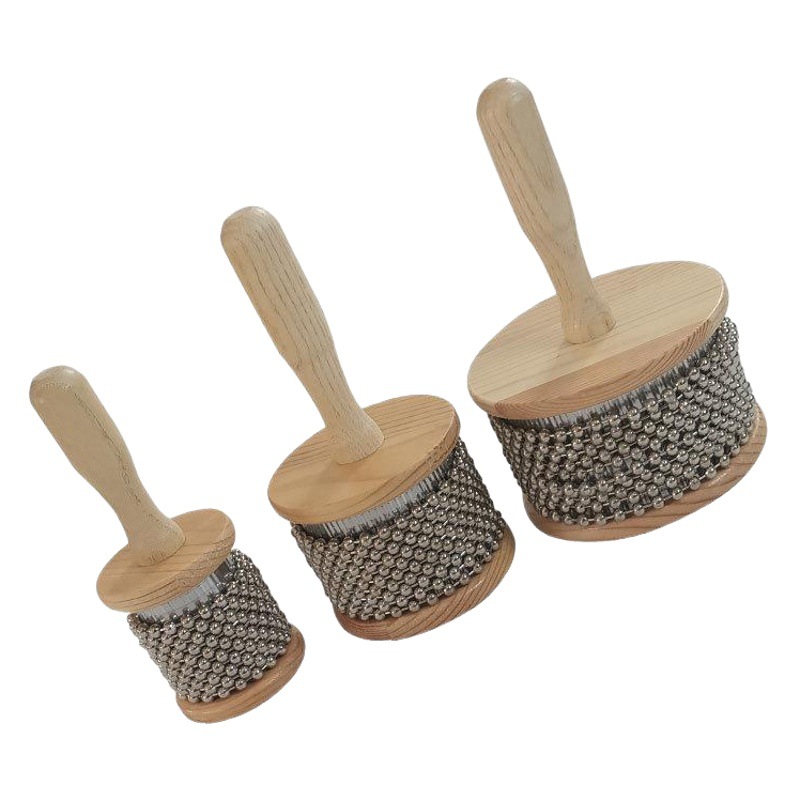 Instrumentos musicales Orff, instrumentos de percusión para niños, material didáctico para padres e hijos, trompeta mediana, trompeta grande, kabasa, kabaasa
