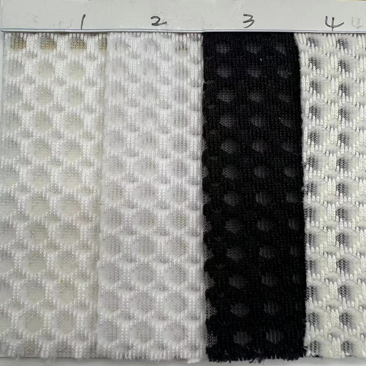 现货三文治 鱼丝蜂窝三明治 透气网眼布 鞋帽箱包宠物服 鸟眼布