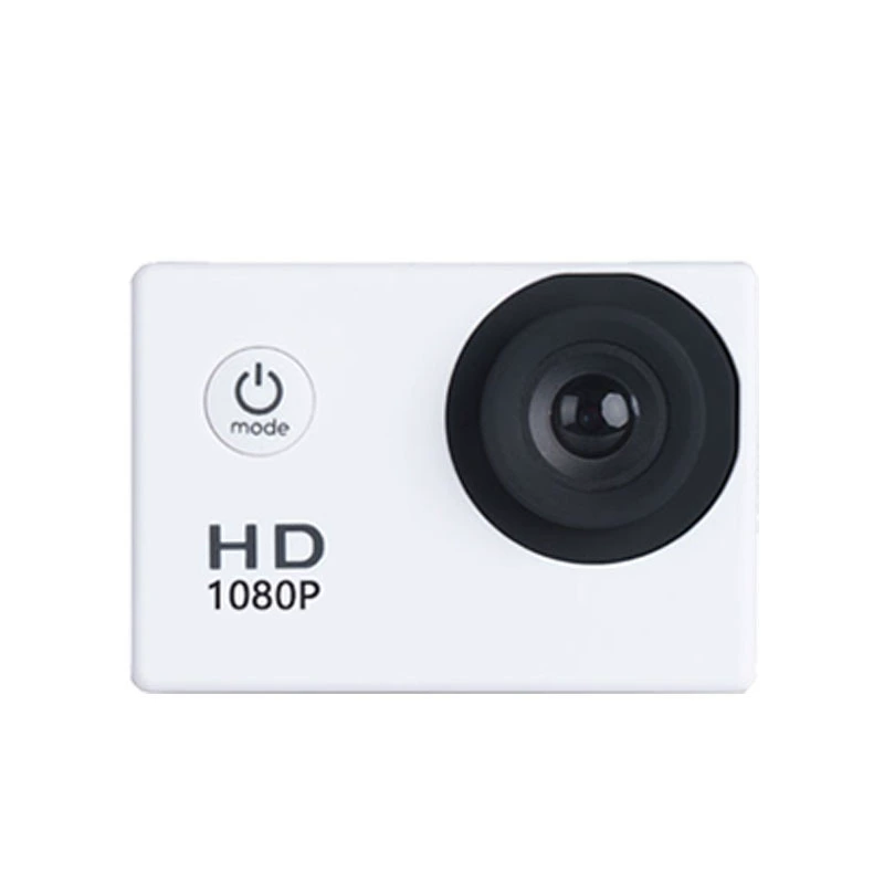 Action Camera Waterproof Multi-function — 480P (Interpolated 1080P), 30 m Housing, Wi‑Fi