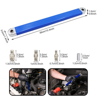 Cross-border multi-function extension wrench 15 inch ratchet dual-purpose extension wrench offset Extensionwrench