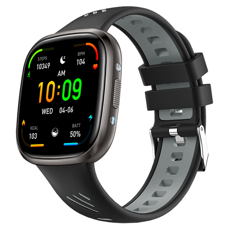 HT31 Smartwatch mit Bluetooth, Anruffunktion, Sprachassistent, Taschenlampe, Benachrichtigungen, Schrittzähler und Fitness-Tracker_voghion.com