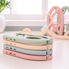 Folding clothes hanger, travel portable clothes drying rack, magic clothes hanger, multi-functional clothes hanger storage artifact, retractable travel