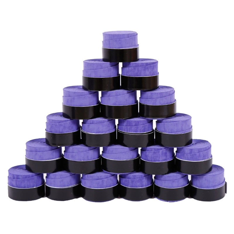 Ракетка для бадминтона ручка теннисной ракетки, обернутая летним нескользящим ремнем против пота, дышащий матовый пояс для впитывания пота оптом