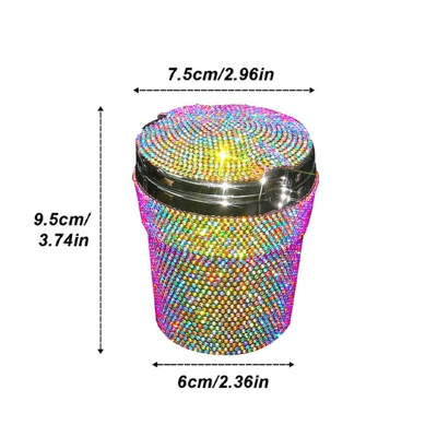 Car ashtray: Universal, High Temperature Resistant, Flame