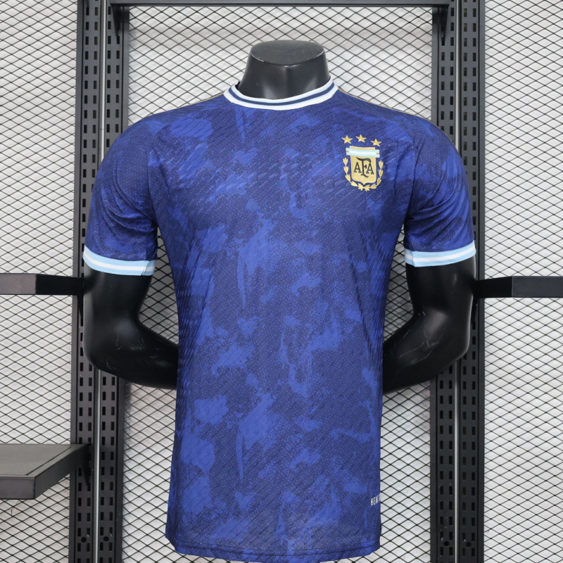 25-26 Jugadores argentinos, uniformes de fútbol de fans, uniformes de entrenamiento de edición especial de Messi, España