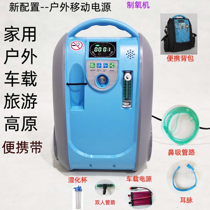 Oxygen meter outdoor oxygen bar car oxygen generator negative ion air purifier oxygenator oxygen booster travel plateau