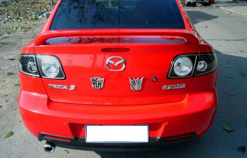 Suitable for 2006-2013 Mazda 3 Rear Wing Classic Mazda 3 Modified Special Painted Fixed Wing