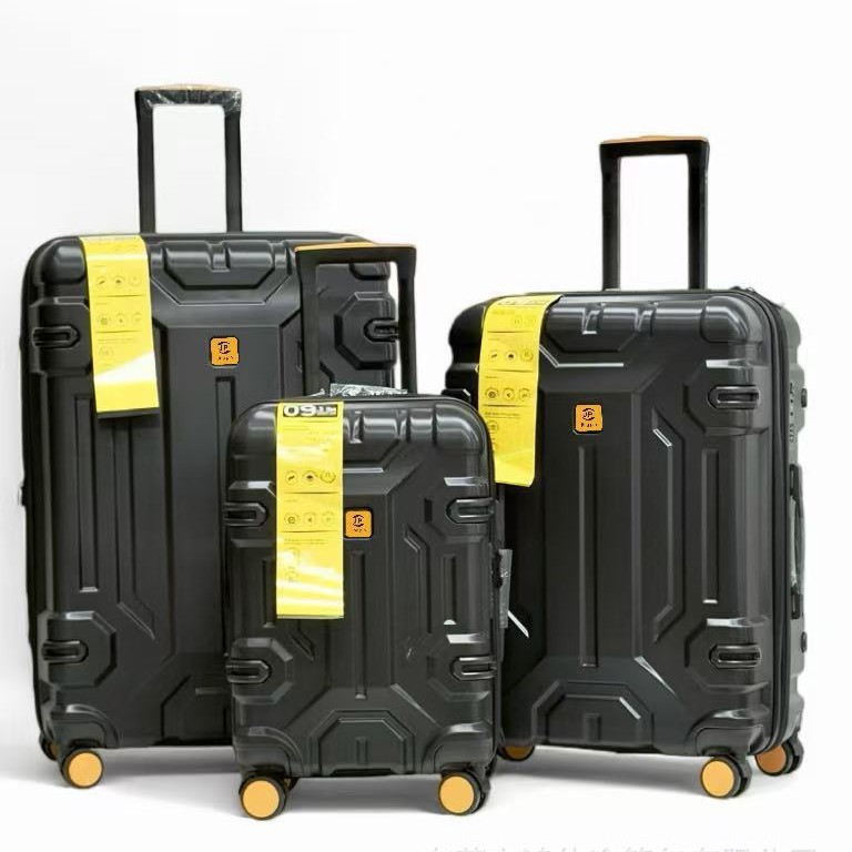 Cross-Border Customized Luggage, Foreign Trade Three-Piece Suitcase, Strong and Durable Trolley Case 26inch 30inch High Quality