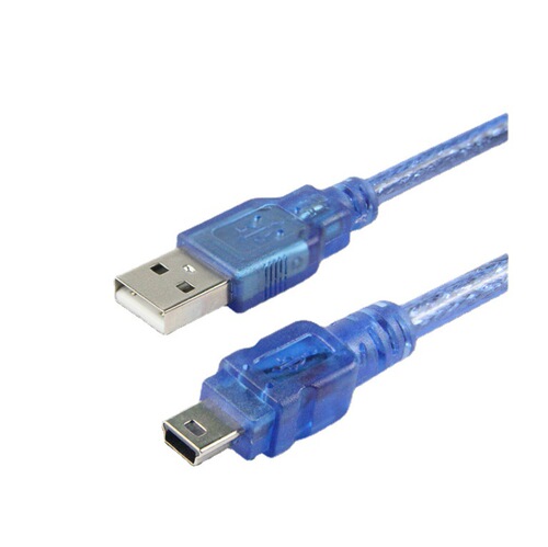 USB male to T-port data cable full copper USB male to mini USB mobile phone copy data cable 5P cable