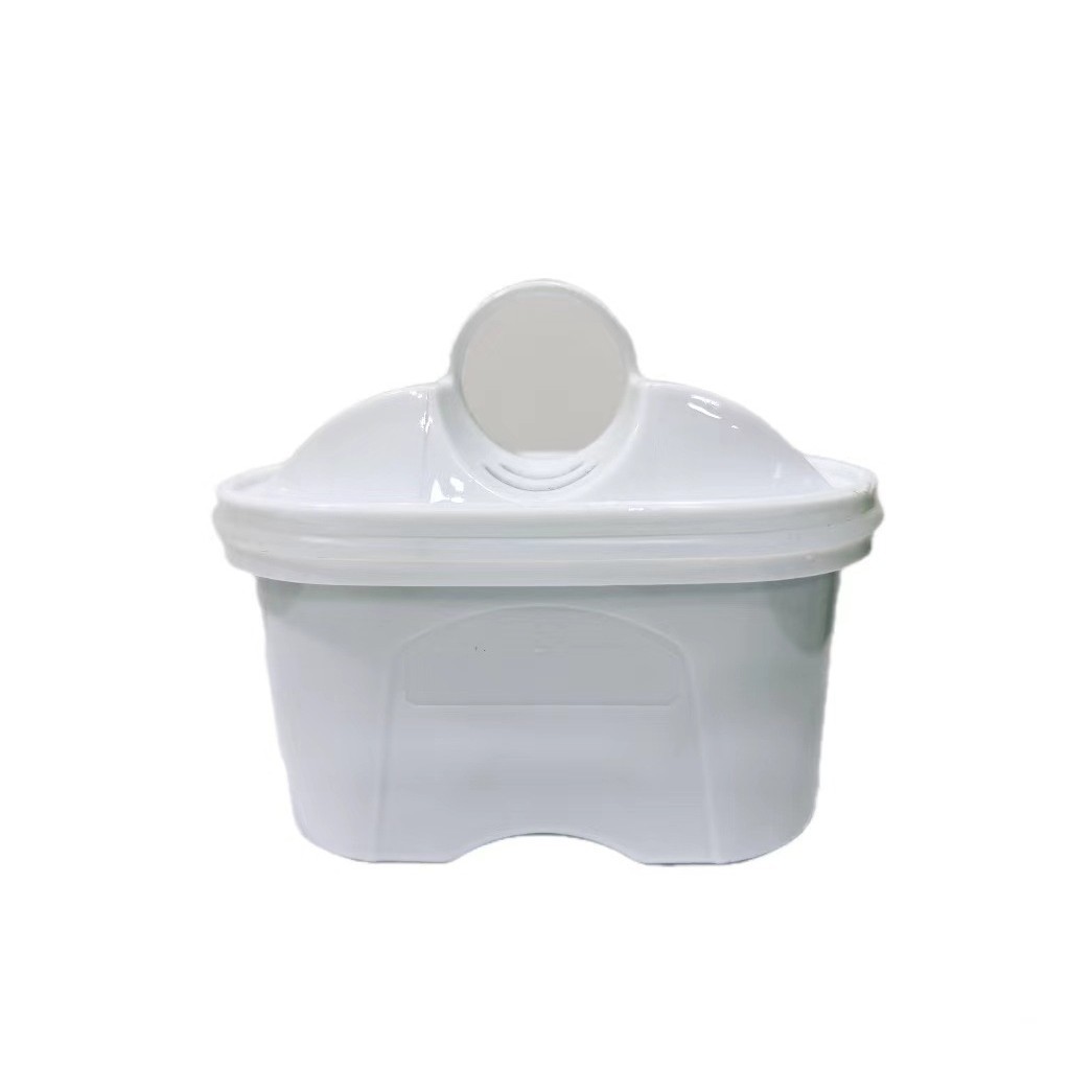 El purificador de agua tiene dos cartuchos de filtro incorporados, cartuchos de filtro de carbón activado de repuesto UR04/UR05 para filtrar el cloro residual.