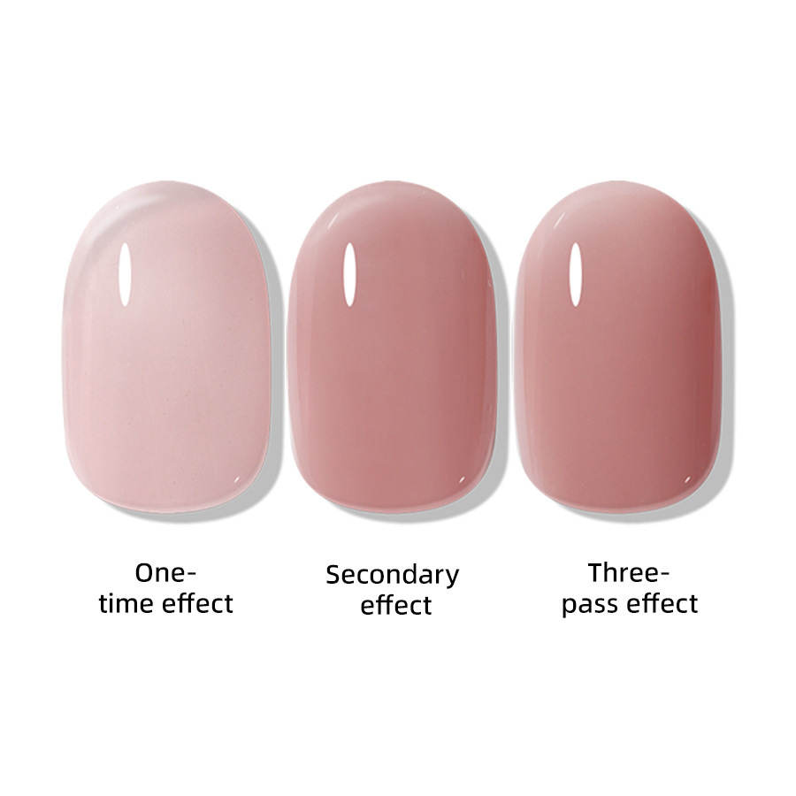 Pure Color new white nail polish glue nude transparent nail polish shop special high-grade nail polish lasting firm Factory wholesale