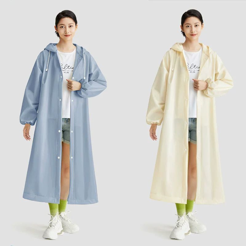 レインコートロング全身防雨大人透明厚みのある子供用アウターウェアメンズ登山ポータブル使い捨てレインポンチョ|undefined