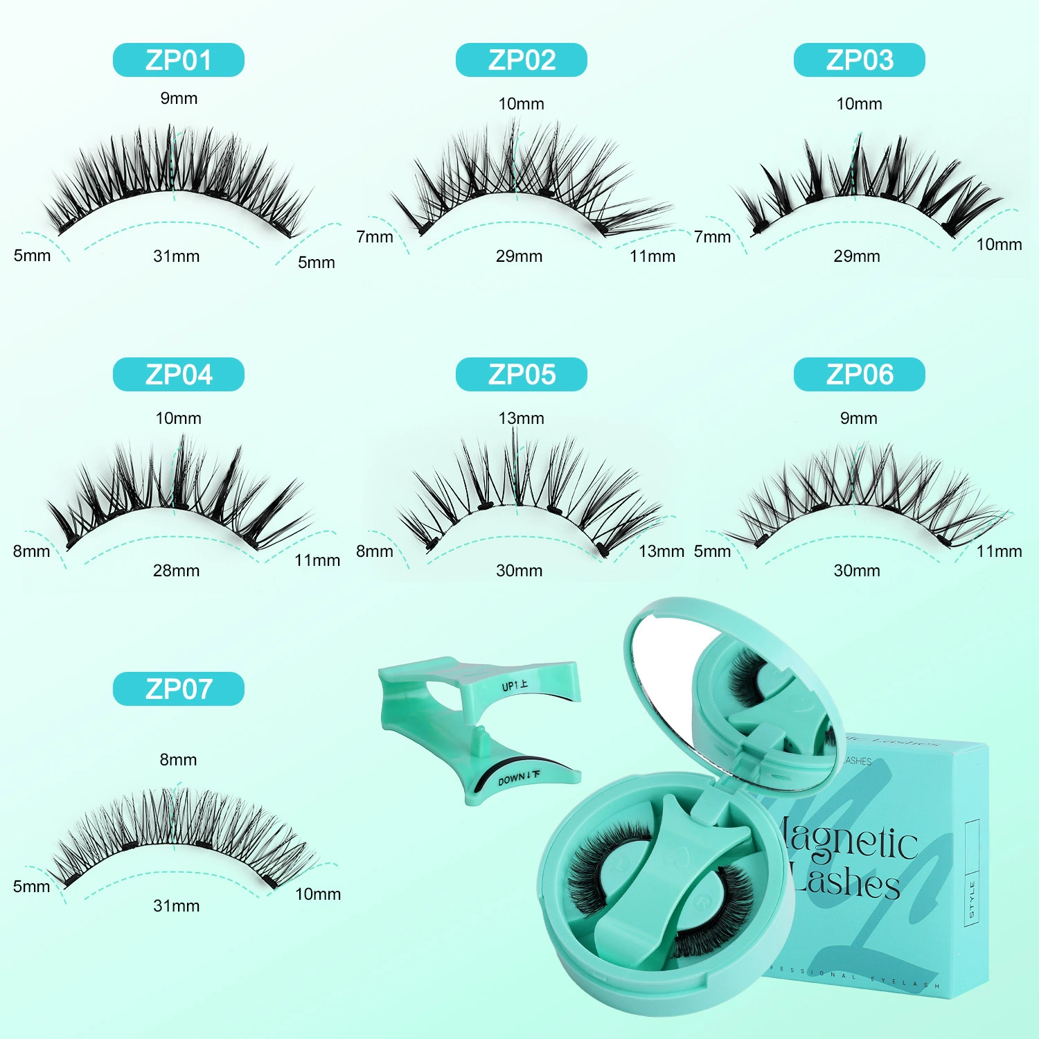 False eyelashes for eyelashes, (Physicals), Amazon
