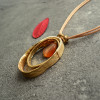 Brand fashionable pendant, necklace, chain for key bag , suitable for import, simple and elegant design, European style