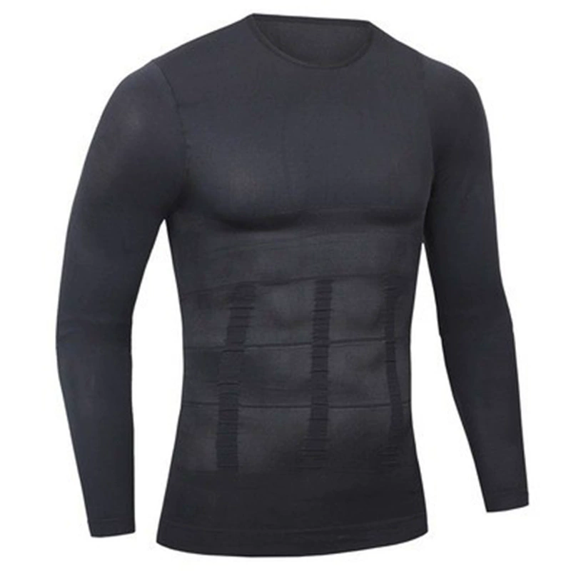 Shapewear, T-shirt, long-sleeve, postpartum bandage for weight loss, elastic underwear, waist belt, tight
