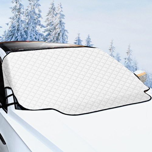 Car snow shield, magnetic anti-frost, anti-freeze and anti-snow cover, sun visor, sun protection and heat insulation car clothing, car winter snow shield