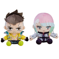 跨境新品cyberpunk: edgerunners 2 plush赛博朋克毛绒玩具玩偶