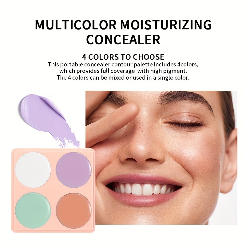 USHAS Cross-border spot venta caliente corrector ES4042B reparación sombra luz brillante para cubrir el acné