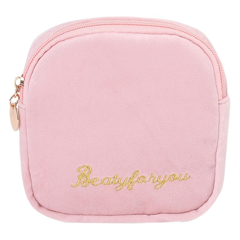 Bolsa de almacenamiento de servilletas sanitarias chica corazón Luna estudiante portátil multifuncional tía toalla servilleta sanitaria bolsa de almacenamiento pequeña