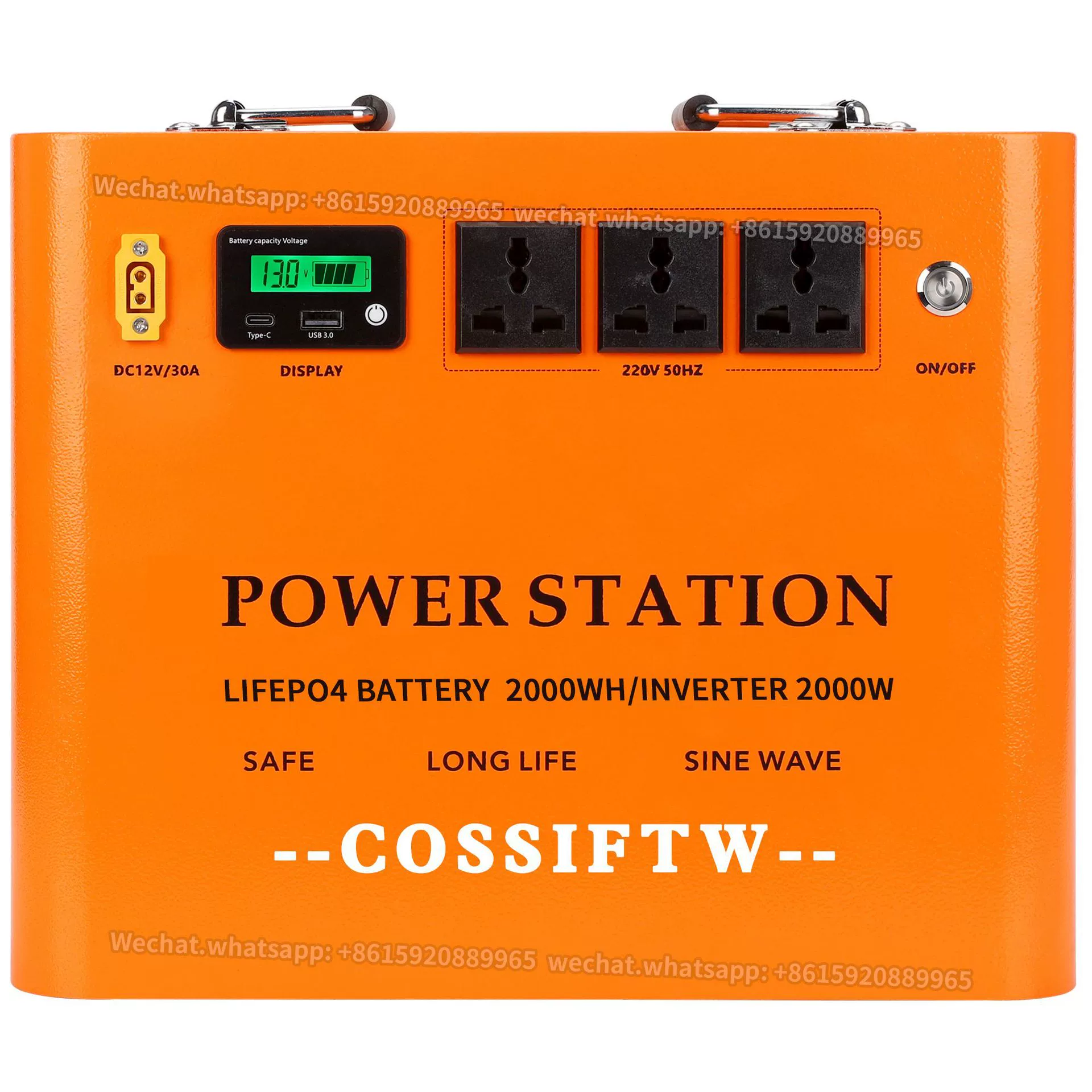 [2000W Энергетическая станция солнечное крепление 12V станция]