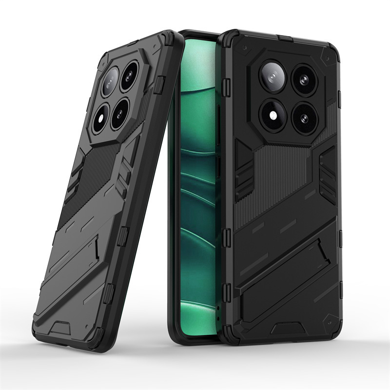 Suitable for Xiaomi Redmi Note14Pro Punk Mobile Phone Case 13Pro+ Armor 12S Bracket Anti-Fall Protective Cover Suitable for Xiaomi Redmi Note14Pro Punk Mobile Phone Case 13Pro+ Armor 12S Bracket Anti-Fall Protective Cover