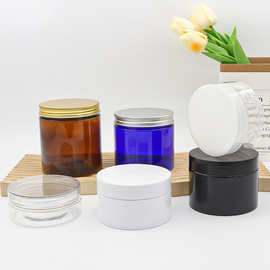 塑料密封广口罐 pet食品级枸杞透明空瓶 100-1000ml干噎酸奶盒子