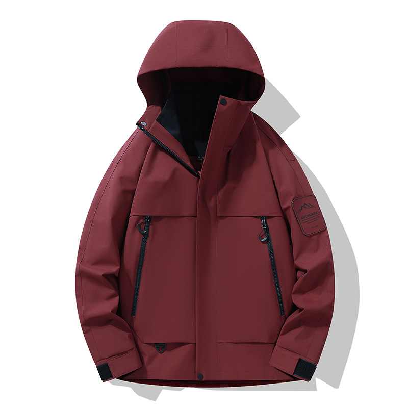 Spring and Autumn Mountain Style Dopamine Couple's Single-Layer Windbreaker Outdoor Sports Windbreaker Windproof Waterproof Durable Jacket