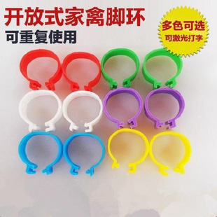 Supplies Ring Buckle Ring Chicken Foot Label Mark Marker Chicken Foot Ring Chicken Duck Goose Chicken Leg Accessories Leg Ring Duck Foot Ring