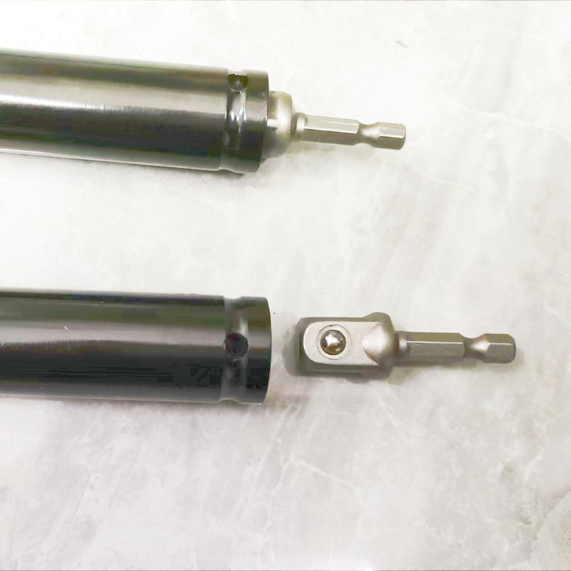 manguito alargado 1 / 2 adaptador para taladro eléctrico de mano profundizar manguito de techo hueco manguito de cabezal de viento manguito de ajuste al por mayor nivelación