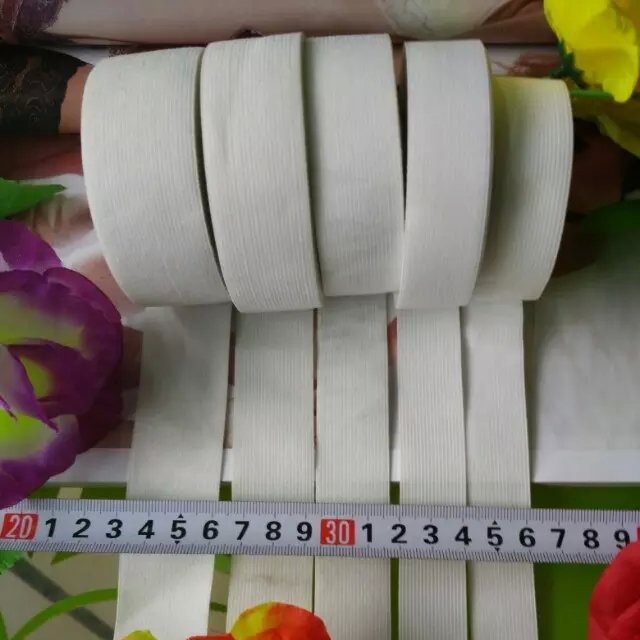 织带批发0.6-4.5CM拉架氨纶薄根 超薄针织带  松紧带
