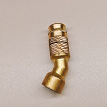 农用打药喷头 电动喷雾器专用喷头 45度弯头喷头 可调节雾化喷头