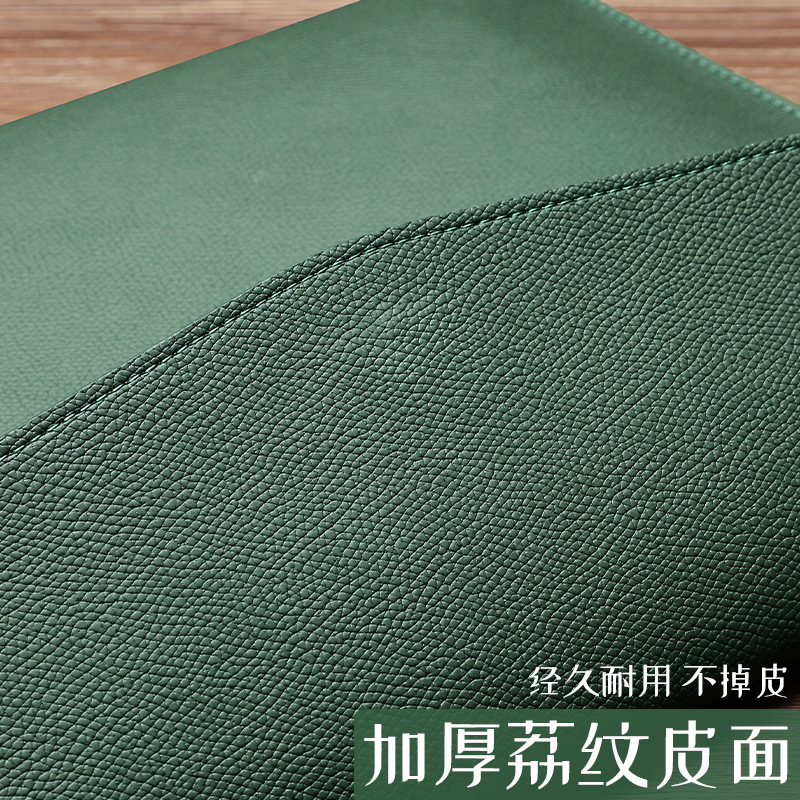 Bolsa de archivo de cuero Bolsa de archivo de papel A4 Bolsa de archivo de carpeta Material engrosado Snap Maletín de negocios impermeable