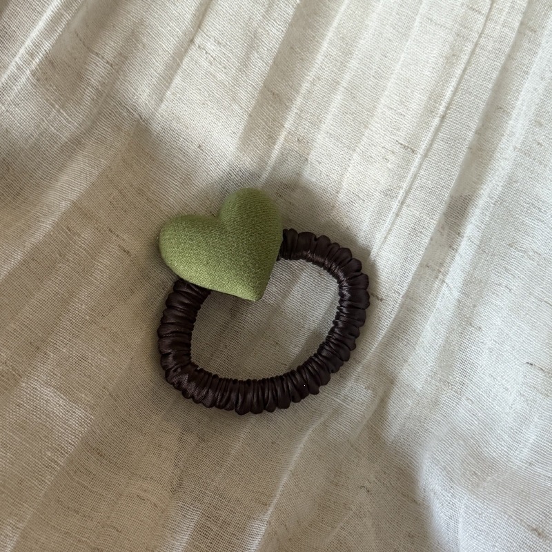 Cuerdas de cabello verdes