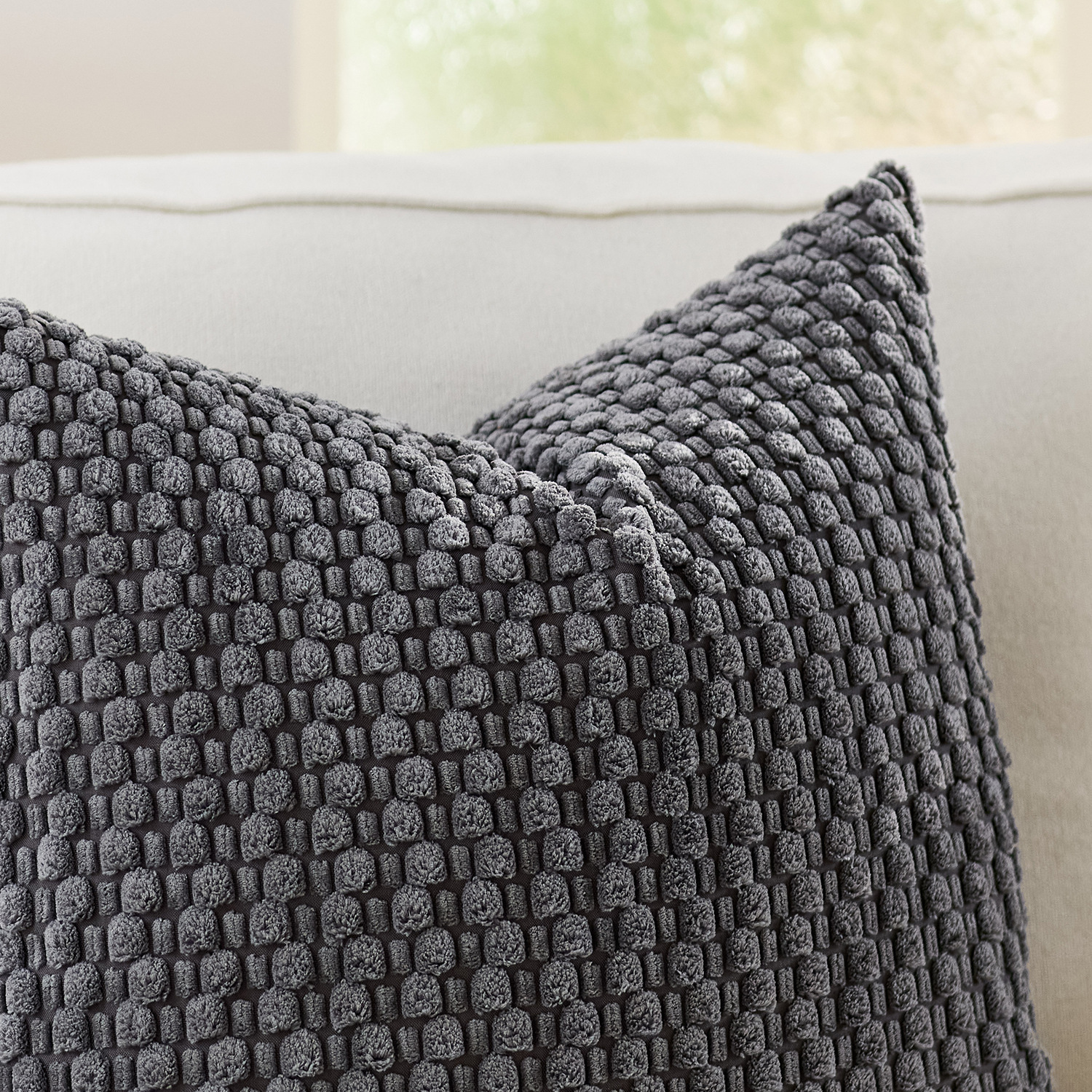 버블 그레인 다크 그레이