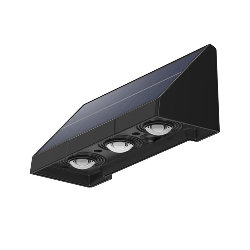 Transfronterizos solar lavadora de pared lámpara LED lámpara de pared lámpara de jardín lámpara de árbol de Navidad impermeable IPX4