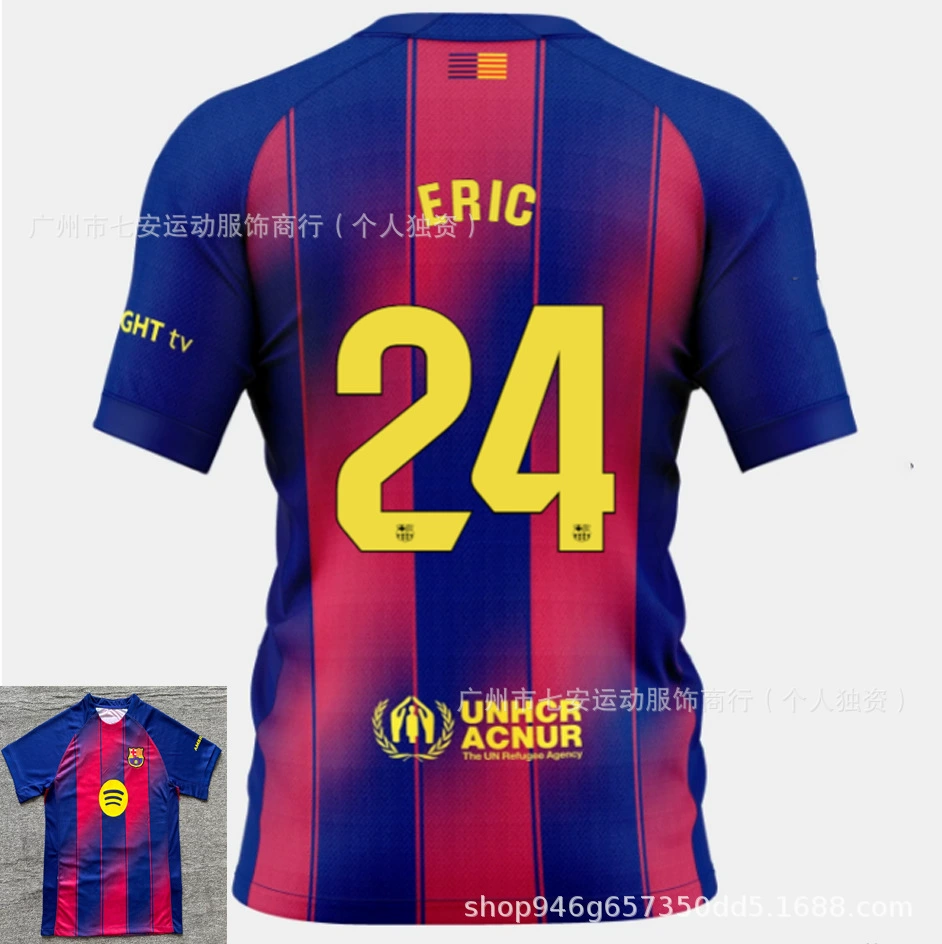 Версия футбольной формы 25-26 Тайланд Tottenham Son Heung-min Barcelona Yamal Manchester City Haaland Marseille home and away jersey