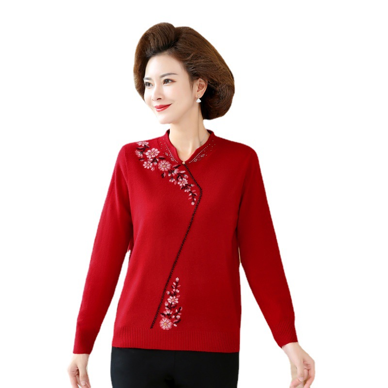 D7445 1620K ÁO LEN NỮ TONTDI MÙA XUÂN THU ĐÔNG TRUNG NIÊN THỜI TRANG NỮ G05 SẢN PHẨM MỚI