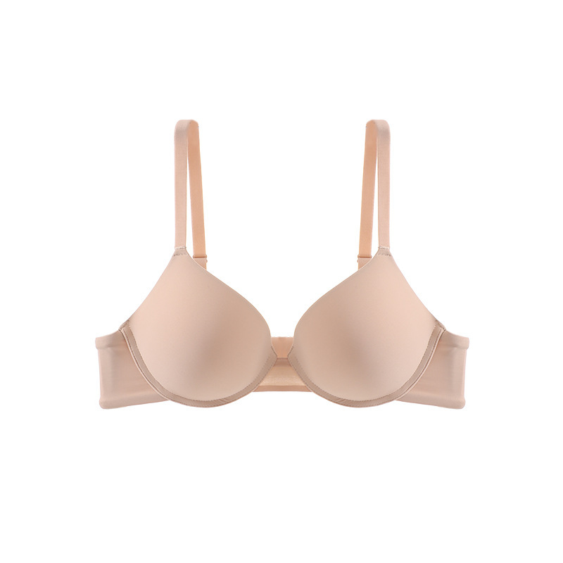 SKIM カード着用 S シームレス下着 レディース PUSH-UP BRA 巨乳 軟鋼リング プッシュアップ ディスク胸 プッシュアップブラ|undefined