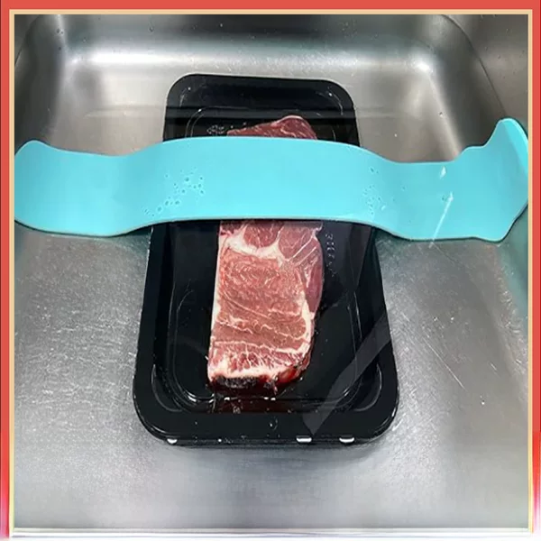 Silicone thawing tool silicone meat seafood steak thawing tool thawing plate