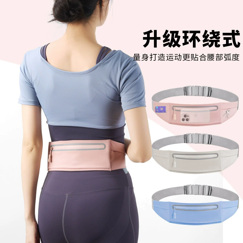 Беговые спортивные карманы высокого качества трансграничные поставки наружные беговые дорожные сумки Ультратонкая большая емкость мобильного телефона карманы фабрики прямой поставки