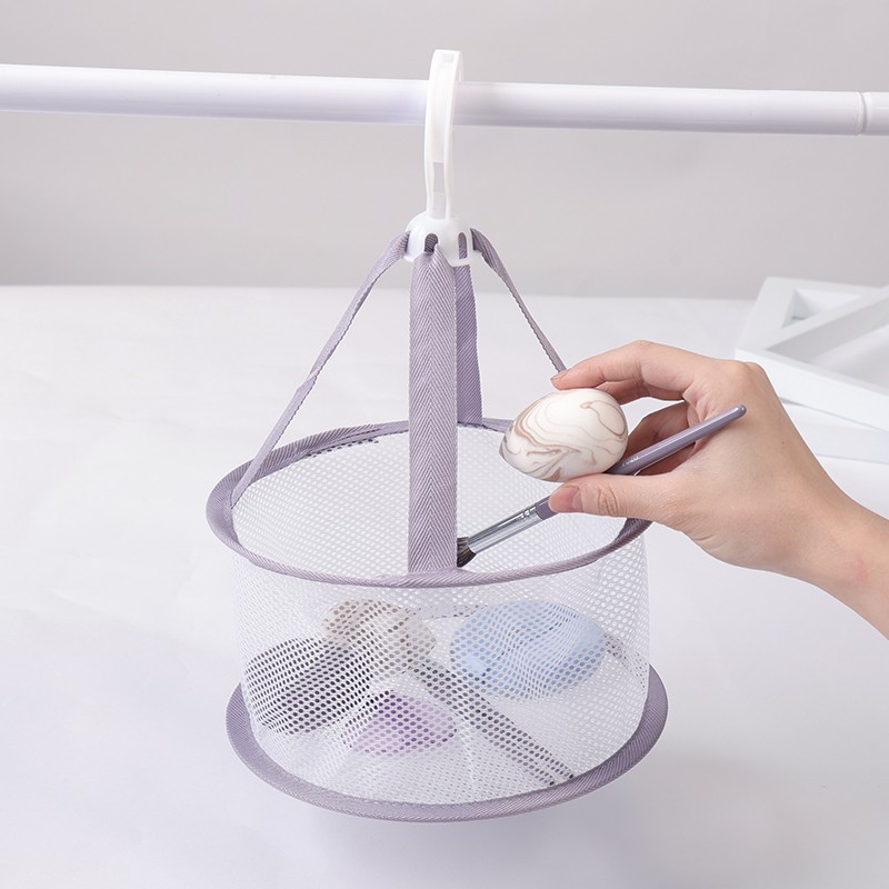 Venta al por mayor de fábrica de maquillaje de belleza, red de secado de huevos, cepillo de maquillaje, bolsa de red de secado, herramienta de belleza, borla de polvo, cepillo de esponja, ventilador de artefacto image 14
