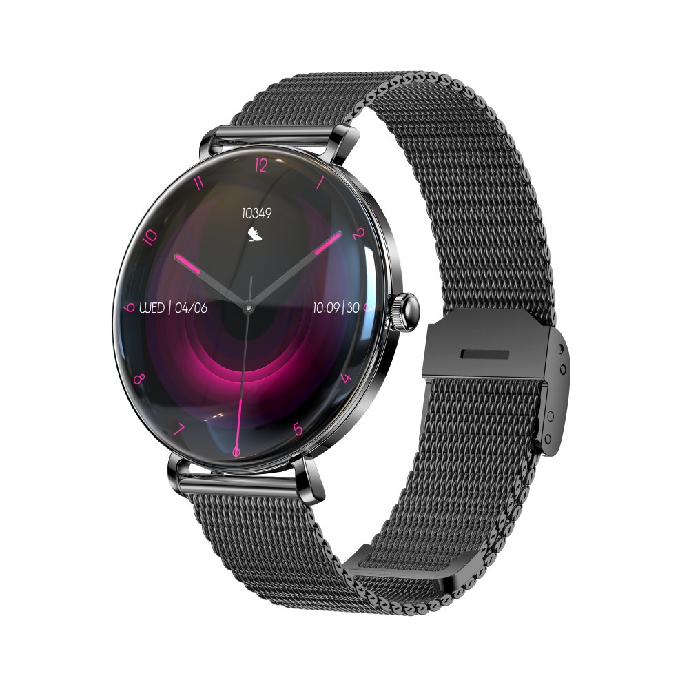 Cross-Border Women's V85 Smart Watch Bluetooth Call 1.43Amoled Waterproof Multi-Sport Health Monitoring Message