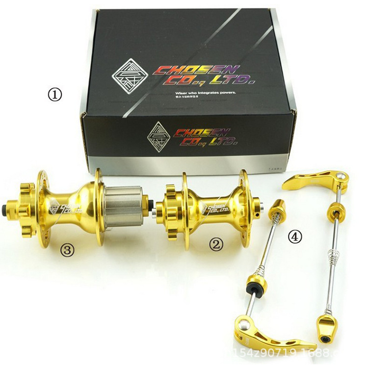 Qiao Shen flor tambor aleación de aluminio cuatro peilin flor tambor 30 anillo 32 agujero 8 9 velocidad frente WA4071B trasero WA4077B