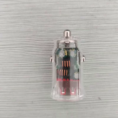 Mobil şarj cihazları — car mobile phone charger dual - qc30pd30w-mini-transparent